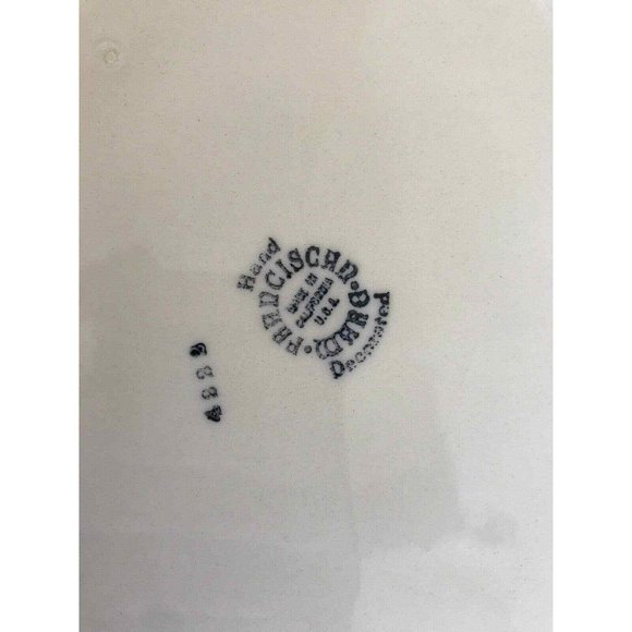 Vintage Franciscan Apple Oval Serving Platter 14” x 10” Made In California - Picture 6 of 7